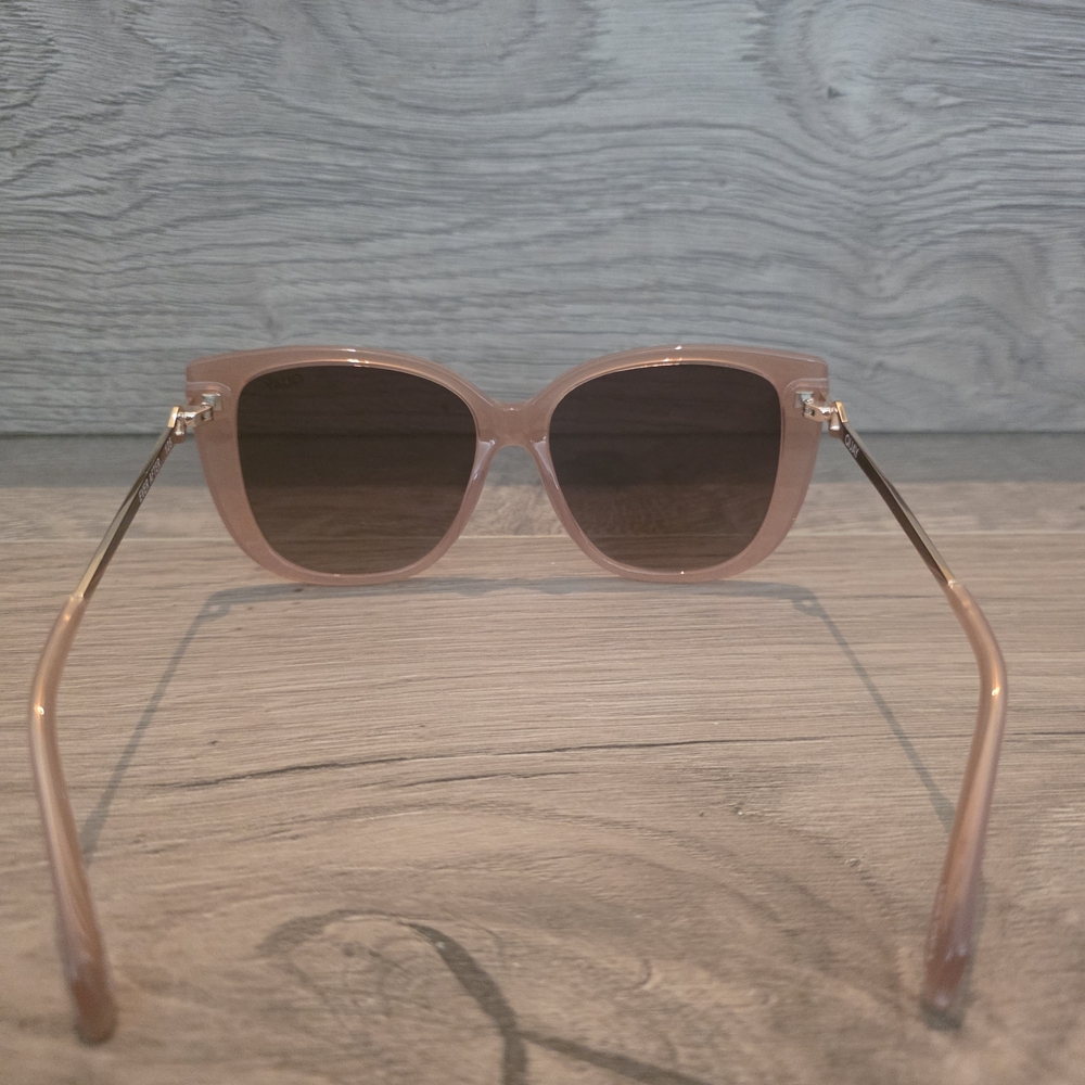 Quay Australia Ever After Milk Pink Brown Sunglasses - Picture 7 of 9